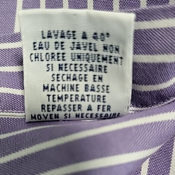 Ralph Lauren Men's Shirt Size 161/2 Neck 32/33 Button Down Collar Striped - Picture 8 of 12